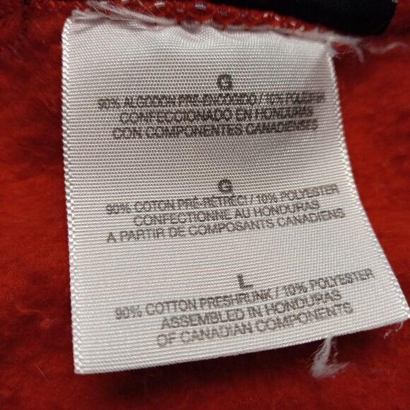 Peanuts Collection Womens Lg Red Long Sleeve Snoopy Sweatshirt - Picture 4 of 9